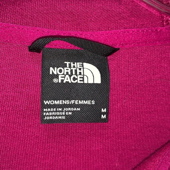 The North Face Women's Eco Ridge Full Zip Hooded Jacket Hot Pink Women’s Medium - Picture 2 of 3